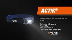Petzl Actik 450 Lumens Headlamp 3 Petzl Actik 450 Lumens Headlamp - Image 3