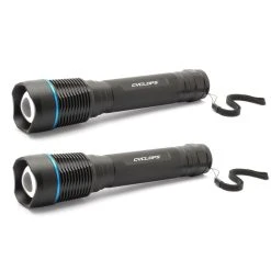 Cyclops Brontes 2000 Lumen Flashlight - 2 Pack