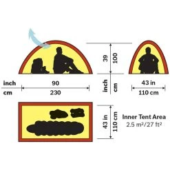 Hilleberg Unna 1 Person Tent -ALPS SHOP hilleberg unna 1 person tent floor plans
