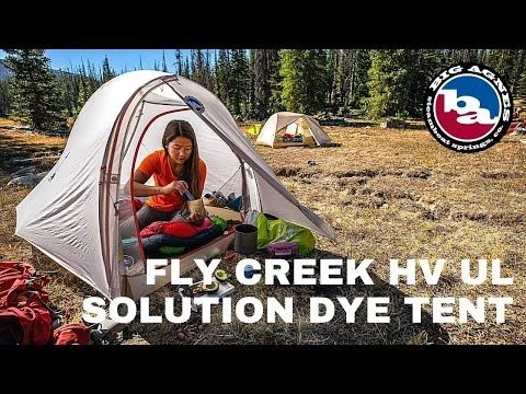 Big Agnes Fly Creek HV UL 2 Person Solution Dye Backpacking Tent 4 Big Agnes Fly Creek HV UL 2 Person Solution Dye Backpacking Tent - Image 4