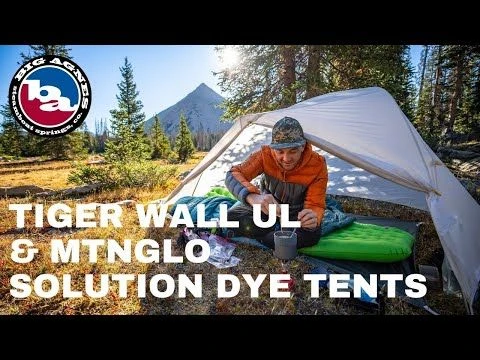 Big Agnes Tiger Wall UL1 Solution Dye 1 Person Tent 2 Big Agnes Tiger Wall UL1 Solution Dye 1 Person Tent - Image 2