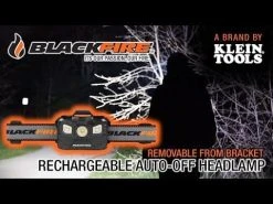 BlackFire Rechargeable 400 Lumen Auto-Off Headlamp 9 BlackFire Rechargeable 400 Lumen Auto-Off Headlamp -ALPS SHOP hqdefault 16 77