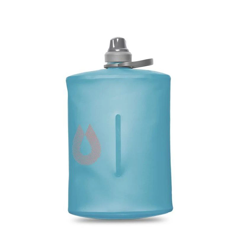 HydraPak Stow 1 Liter Portable Pocket-Size Water Bottle 1 HydraPak Stow 1 Liter Portable Pocket-Size Water Bottle