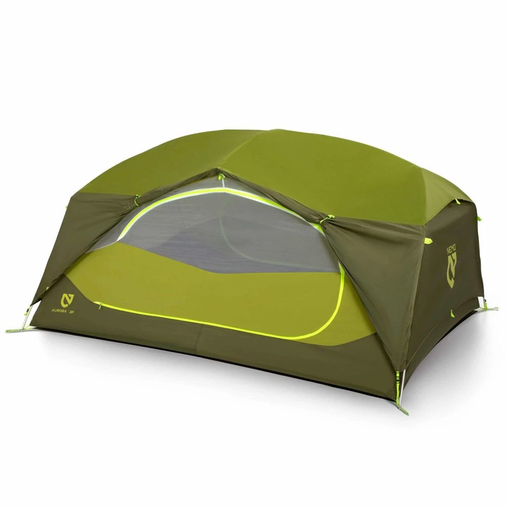 NEMO Aurora Backpacking 3 Person Tent With Footprint 2 NEMO Aurora Backpacking 3 Person Tent With Footprint - Image 2