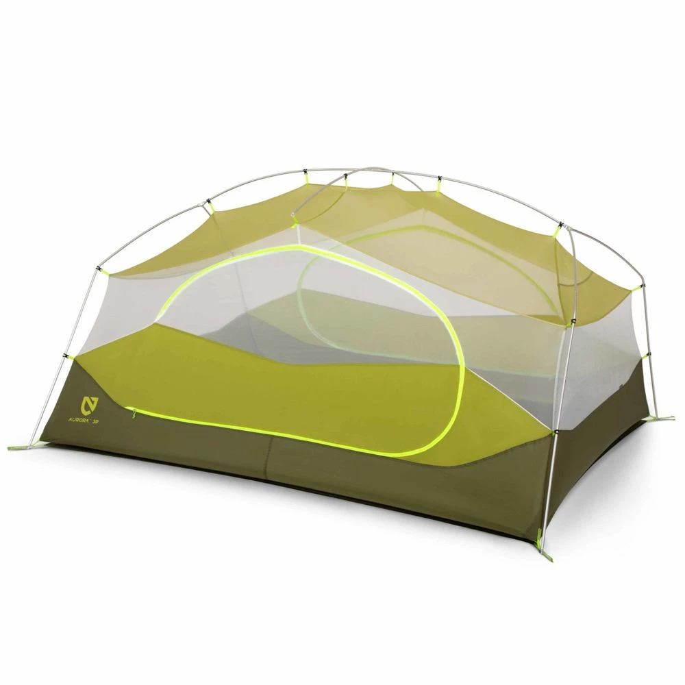 NEMO Aurora Backpacking 3 Person Tent With Footprint 3 NEMO Aurora Backpacking 3 Person Tent With Footprint - Image 3