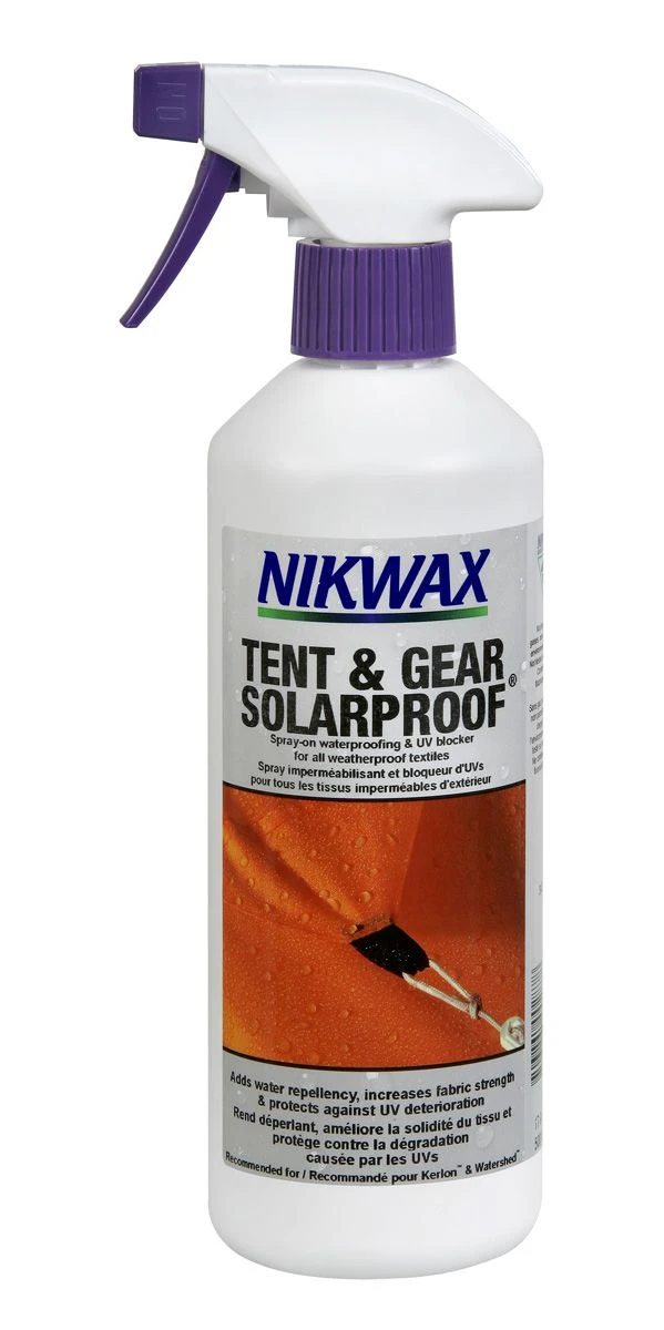 NIKWAX Tent & Gear SolarProof Spray 1 NIKWAX Tent & Gear SolarProof Spray